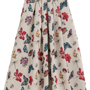 Louche London Pasadena Flutter Jacquard Midaxi Skirt