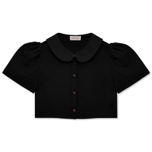 M&aacute; + Lin Frances Linen Blouse