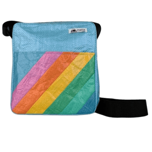 Malia Designs Recycled Cement Small Messenger