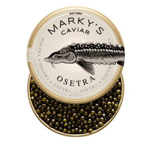 Marky's Caviar Pasteurized Osetra Royal Amber Caviar