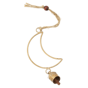 Matr Boomie Air Element Moon Bell Wind Chime Fair Trade Garden