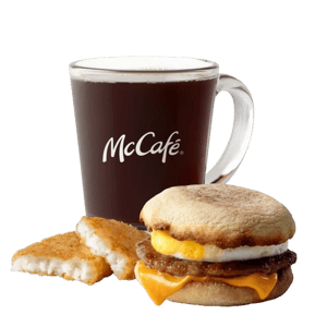 McDonald's Sausage McMuffin with Egg