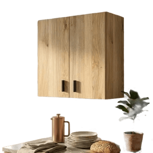 Meblero Mueble colgante, 2 Puertas, Color Roble con Vetas