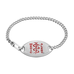 MedicAlert Classic Medical ID Bracelet