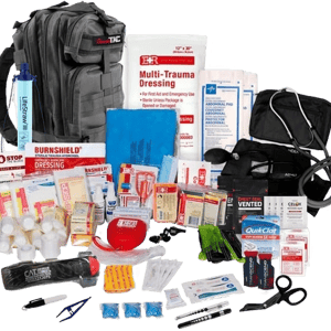MediTac Kits Fully Stocked Rucksack Assault Trauma Tactical IFAK Kit