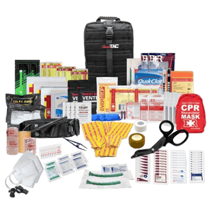 MediTac Kits Rip-Away Fully Stocked Tactical Trauma Kit