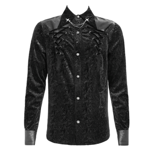 Metalshop DEVIL FASHION - Embossed Gothic Shirt