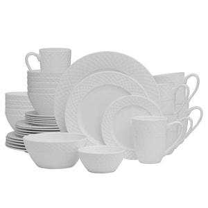 Mikasa Trellis White 36 Piece