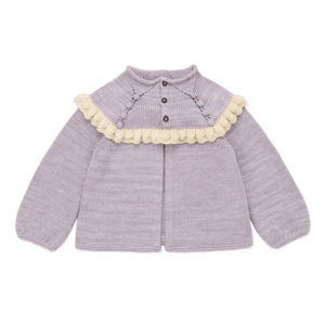 Ruffle Cardigan
