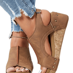 Modetalente Rivet Open Top Sandals