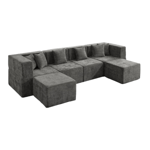 Monvane U-Shaped Modular Couch