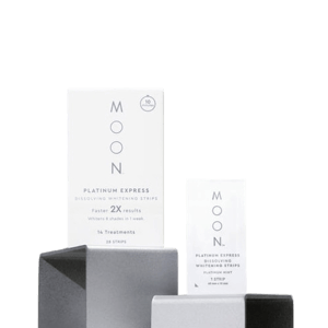 Moon Oral Beauty Platinum Express Dissolving Whitening Strips