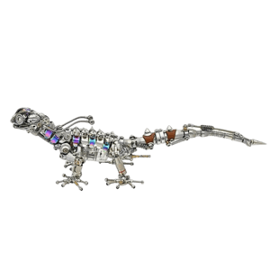 Moyustore Chameleon Lizard Mechanical 3D Metal Model Kit