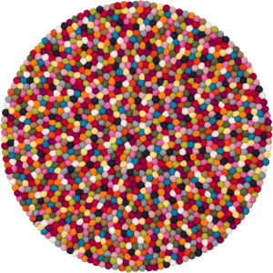myfelt Filzkugelteppich Lotte
