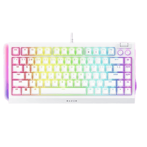 Razer BlackWidow V4 75% White