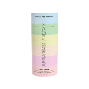 Naked Harvest Supplements Fruit Tingle Natural Pre-workout