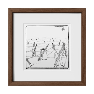 NakedPastor Jesus Eraser Print