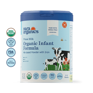 Nara Organics Organic Whole Milk Infant Formula