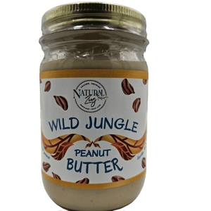Natural Zing Jungle Peanut Butter Raw Peanut Butter