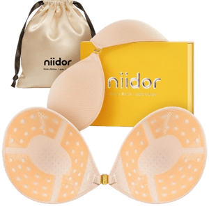 Niidor Magnetic Breathable Fabric Adhesive Bra