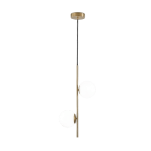 Northline Home Modern Dual Globe Pendant Light Fixture