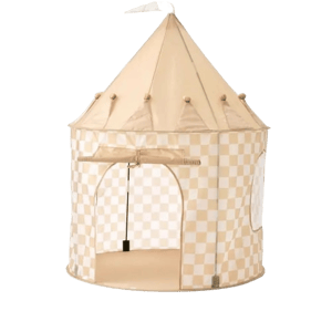 Olive & Mint Kids Concept Speeltent geel/wit geblokt