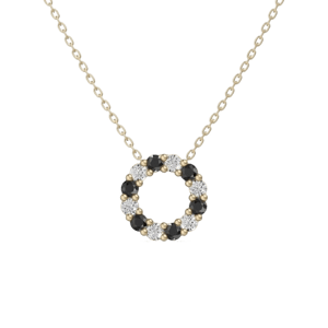 Omara Jewelry Wisiorek Koło Akcentowany
