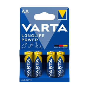 Online Batterien Varta Longlife Power Mignon AA Batterie 4906 LR06 (4er Blister)