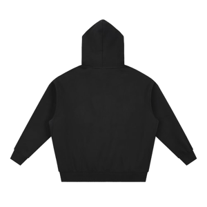 OOO Creators Black Hoodie with White DTG Print