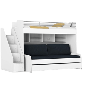 Opklapbed Online Opklap stapelbed 3 personen