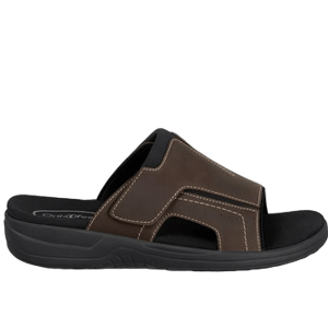 Orthofeet Sarasota Handsome Leather Slides
