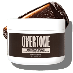 Overtone Color Espresso Brown Mask