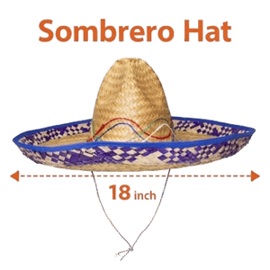 Party Glowz 18 Inch Sombrero Hat