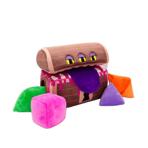 Pawp Culture Mimic Chest Puzzle Plush Dog Toy