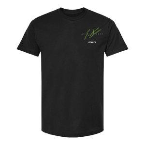 PBR Shop John Crimber Signature Portrait Rider T-Shirt - Black
