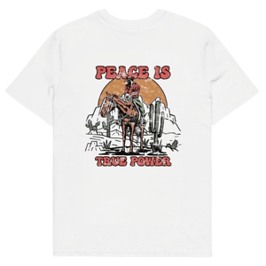 Peace Life PEACE IS TRUE POWER Unisex organic cotton t-shirt