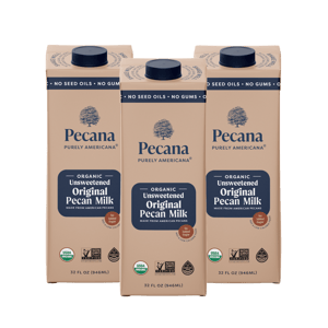 PecanaMilk Organic Unsweetened Original Pecan Milk
