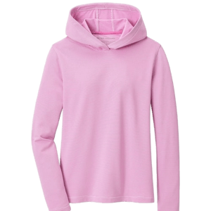 Peter Millar Sugar Stripe Pine Performance Hoodie