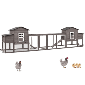PETSCOSSET Chicken Coop with Wheels