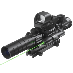 Pinty Scopes 3-in-1 Rifle Scope Combo