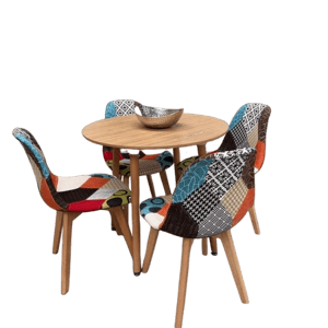 PN Home Patchwork Halo Dining Table Set