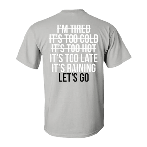 Polyalien LET'S GO Printed T-shirt