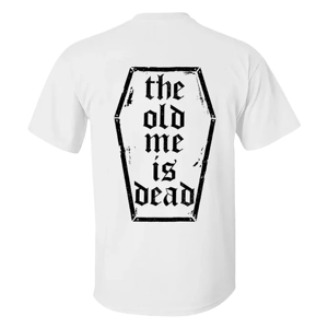 Polyalien THE OLD ME IS DEAD Motivational Gym Tee