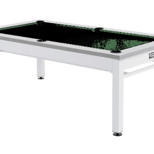 Spencer Marston Nantucket 3 in 1 Outdoor Dining, Ping Pong, and Pool Table 