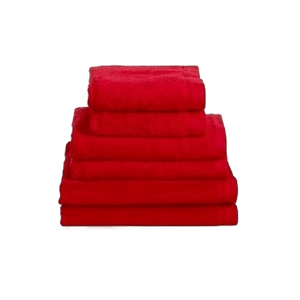 Portugal Natura Toalhas banho 100% algod&atilde;o penteado 580 gr. cor vermelho