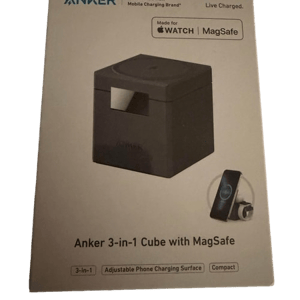 Preloved Anker 3 in 1 Magsafe Charger