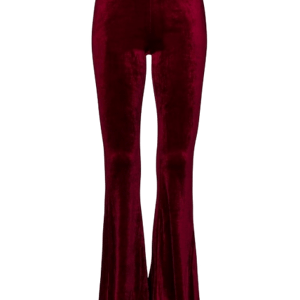 Pretty Attitude Red Velvet Bell Bottoms