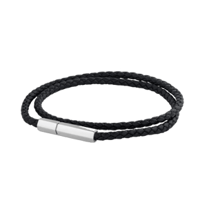 Pr&eacute;vaut Wrapped Hexagonal Leather Bracelet