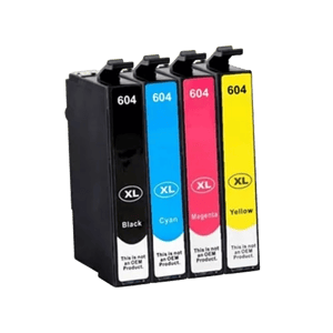 Printvoordeelshop.nl Huismerk Epson 604XL Inktcartridges Multipack (zwart + 3 kleuren)