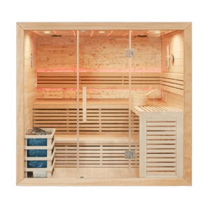 Pro-Line Direct CenturaHeat Big Traditional Steam 5-6 Person Indoor Sauna